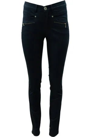 2-Biz Donna, Pantaloni, Nero, 3Xl, new