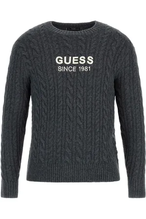 Guess Uomo, Maglie, Grigio, L, new