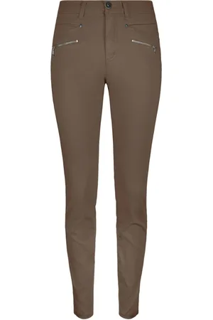 2-Biz Donna, Pantaloni, Marrone, M, new