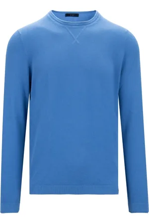 FAY Uomo, Maglie, Blu, M, new