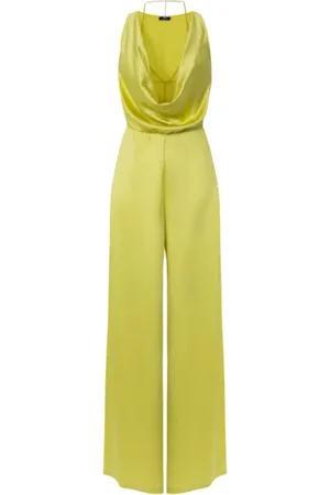 Elisabetta Franchi Donna, Jumpsuits, Giallo, L, new