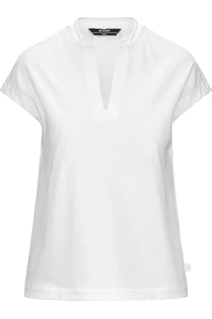 K-Way Donna, Top, Bianco, S, new
