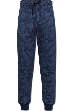 Etro Uomo, Pantaloni, Blu, L, new