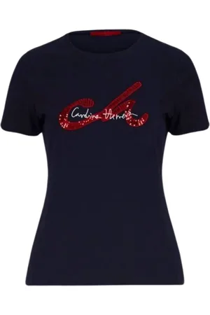 Carolina Herrera Donna, Top, Blu, L, new