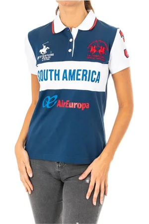 La Martina Donna, Top, Blu, M, new