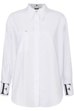 Elisabetta Franchi Donna, Camicette , Bianco, M, new