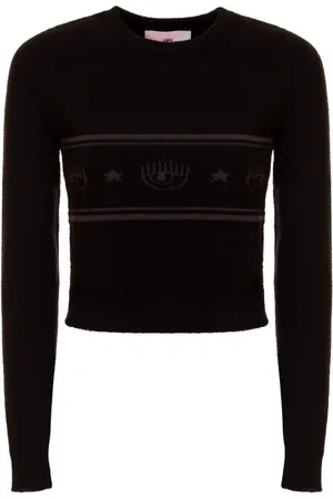 Chiara Ferragni Donna, Maglie, Nero, XL, new