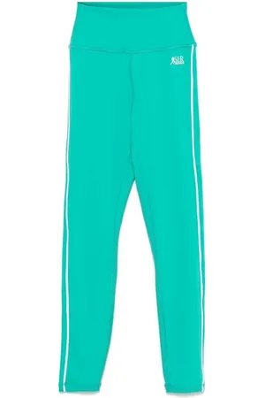 Sporty & Rich Donna, Pantaloni, Verde, M, new