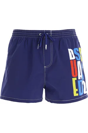 Dsquared2 Uomo, Costumi da bagno, Blu, XL, new