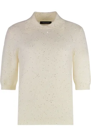 Fabiana Filippi Donna, Maglie, Bianco, M, new