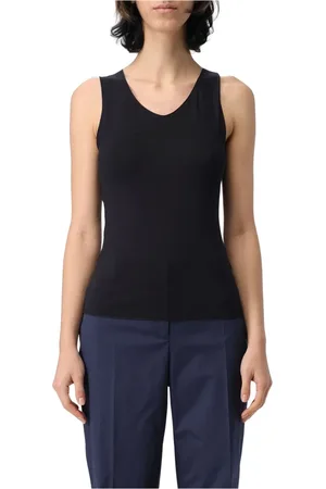 Emporio Armani Donna, Top, Blu, S, new