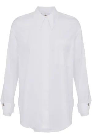 Elisabetta Franchi Donna, Camicette , Bianco, L, new