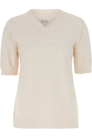 Maison Margiela Donna, Maglie, Bianco, M, new