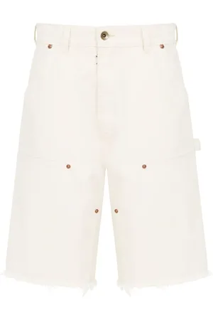 Maison Margiela Uomo, Pantaloncini, Bianco, W33, new