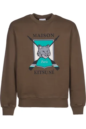 Maison Kitsuné Uomo, Felpe, Verde, L, new