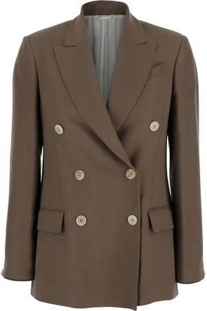 Brunello Cucinelli Donna, Giacche, Marrone, S, new