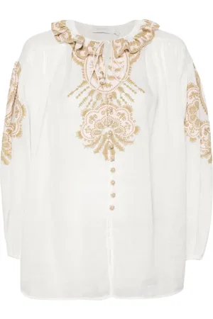 ZIMMERMANN Donna, Camicette , Bianco, S, new