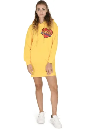 Moschino Donna, Felpe, Giallo, XS, new