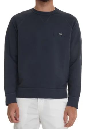 FAY Uomo, Felpe, Blu, M, new