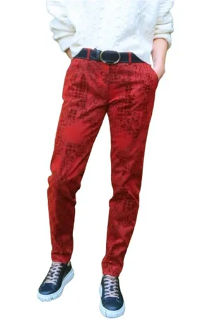 Masons Donna, Jeans, Rosso, M, new