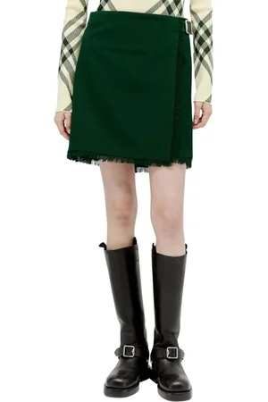 Burberry Donna, Gonne, Verde, 3Xs, new