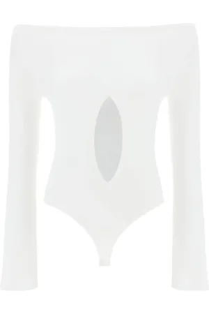 Courrèges Donna, Top, Bianco, S, new
