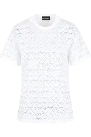 Emporio Armani Donna, Top, Bianco, M, new