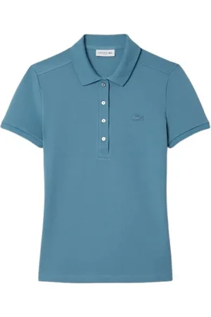 Lacoste Donna, Top, Blu, L, new