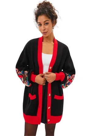 CESARE GASPARI Donna, Maglie, Nero, Taglia unica, new