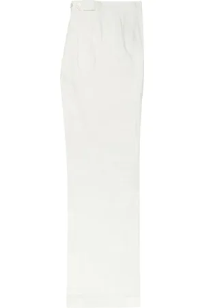 Brooks Brothers Donna, Pantaloni, Bianco, XL, new