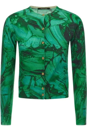 Roberto Cavalli Donna, Maglie, Verde, S, new