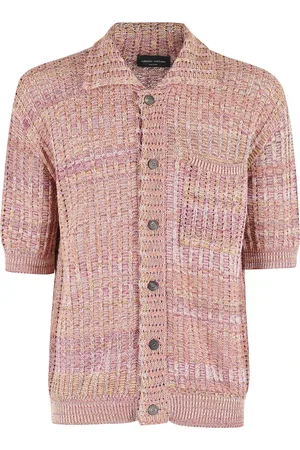 Roberto Collina Uomo, Maglie, Rosa, S, new