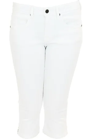Burberry Donna, Pantaloni, Bianco, W30, new
