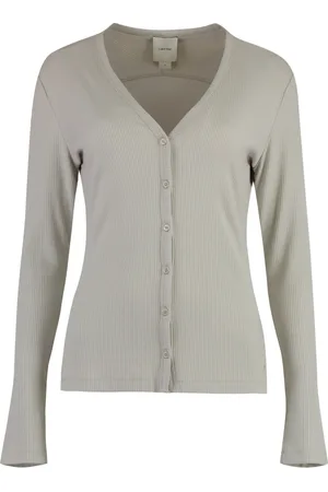 Calvin Klein Donna, Maglie, Grigio, L, new