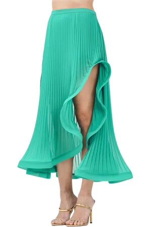 SIMONA CORSELLINI Donna, Gonne, Verde, M, new
