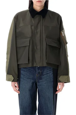 SACAI Donna, Giacche, Verde, S, new