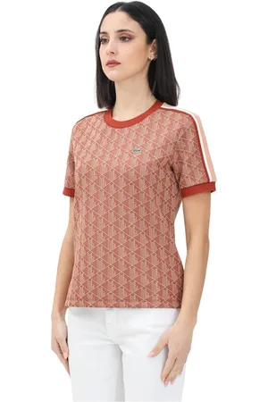 Lacoste Donna, Top, Marrone, M, new