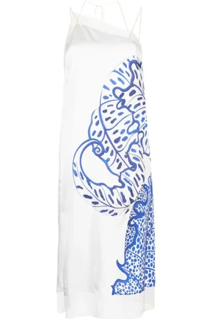 Salvatore Ferragamo Donna, Abiti, Blu, S, new