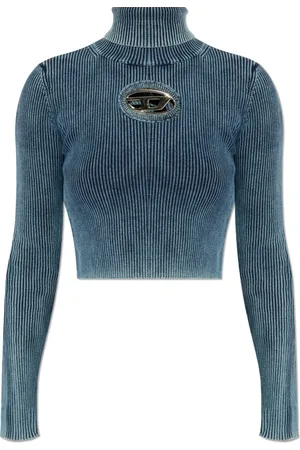 Diesel Donna, Maglie, Blu, M, new