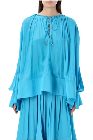 Lanvin Donna, Camicette , Blu, S, new