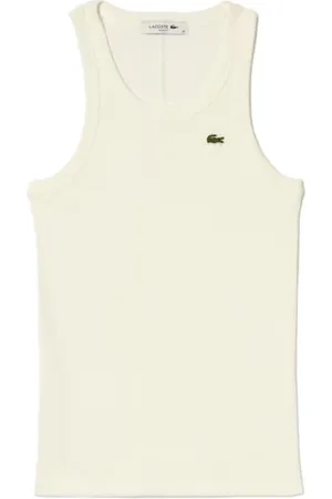 Lacoste Donna, Top, Bianco, L, new