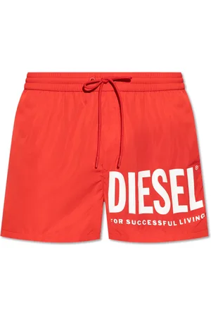 Diesel Uomo, Costumi da bagno, Rosso, XS, new