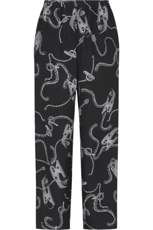 Burberry Donna, Pantaloni, Nero, L, new