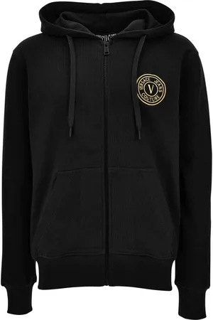 VERSACE Uomo, Felpe, Nero, L, new