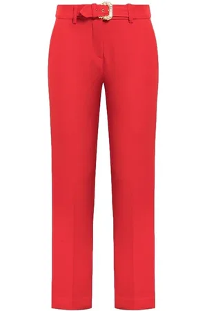 VERSACE Donna, Pantaloni, Rosso, S, new