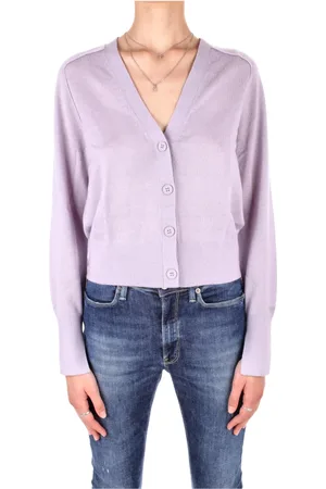 Calvin Klein Donna, Maglie, Viola, L, new