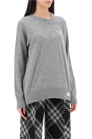 Burberry Donna, Maglie, Grigio, M, new