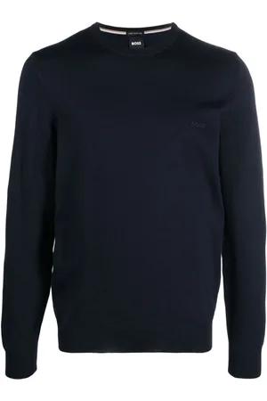 HUGO BOSS Uomo, Maglie, Blu, L, new