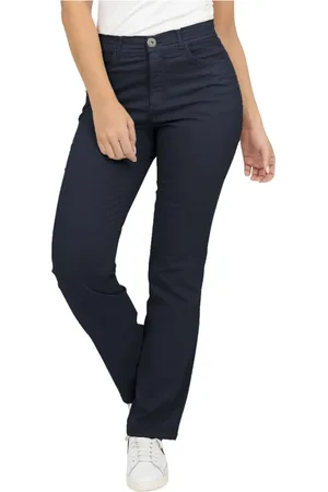 2-Biz Donna, Pantaloni, Blu, L, new