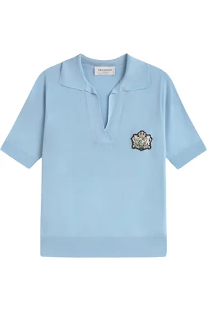 ERMANNO SCERVINO Donna, Maglie, Blu, S, new